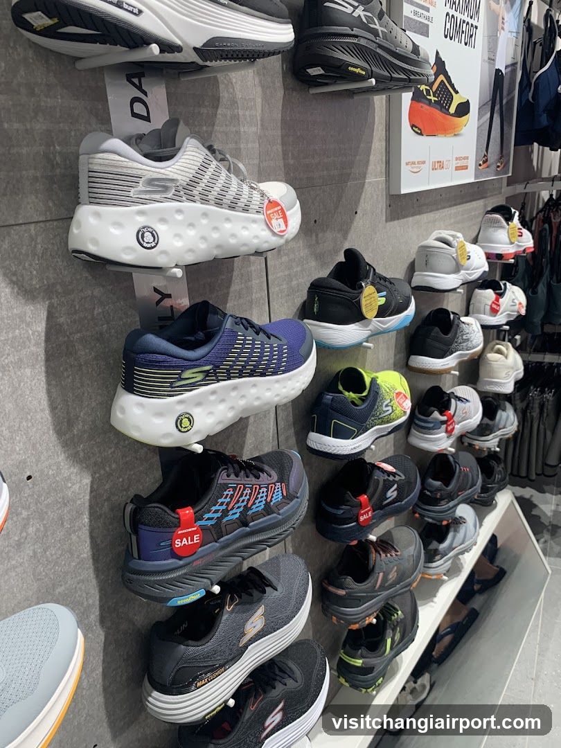Shoe Display Wall
