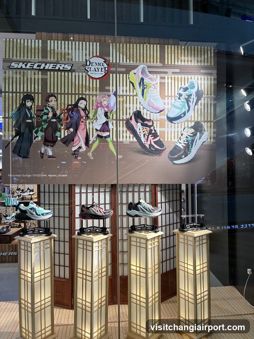 Skechers Demon Slayer Collaboration Display