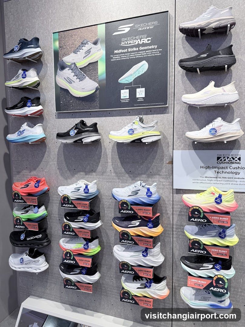 Skechers Shoe Display Wall
