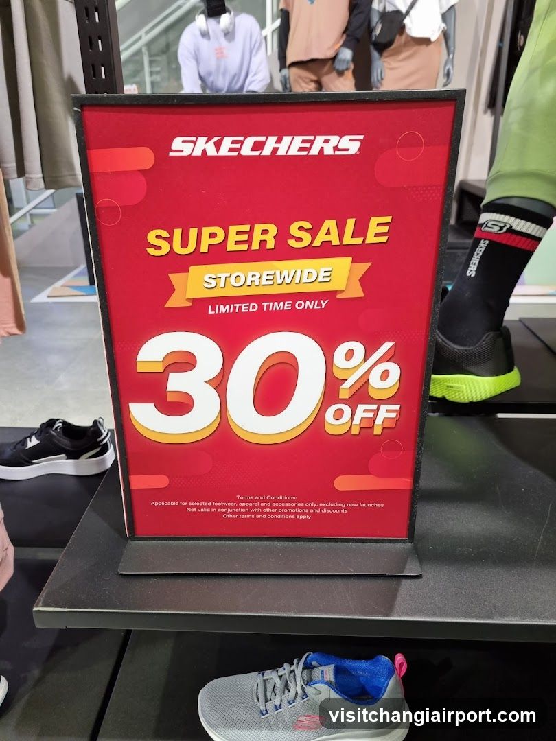 Skechers Super Sale Signage
