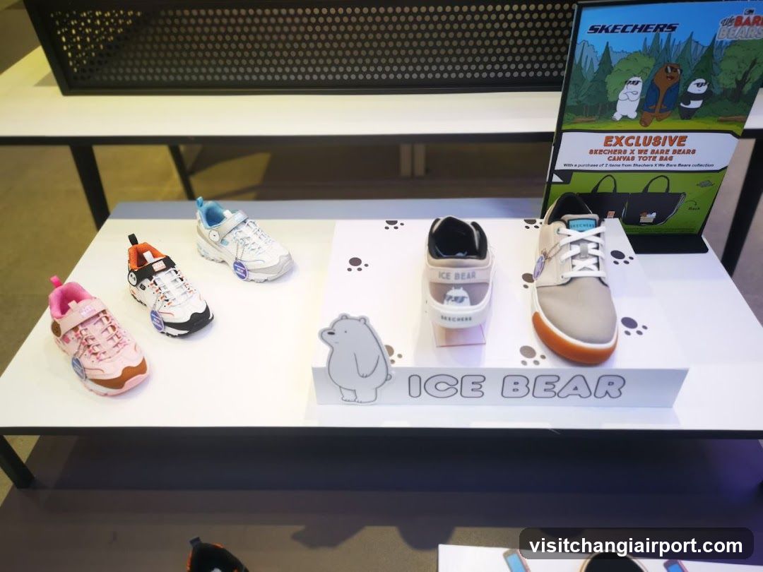 Skechers Ice Bear Collection Display