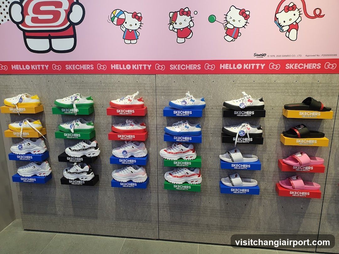 Hello Kitty x Skechers Display Wall