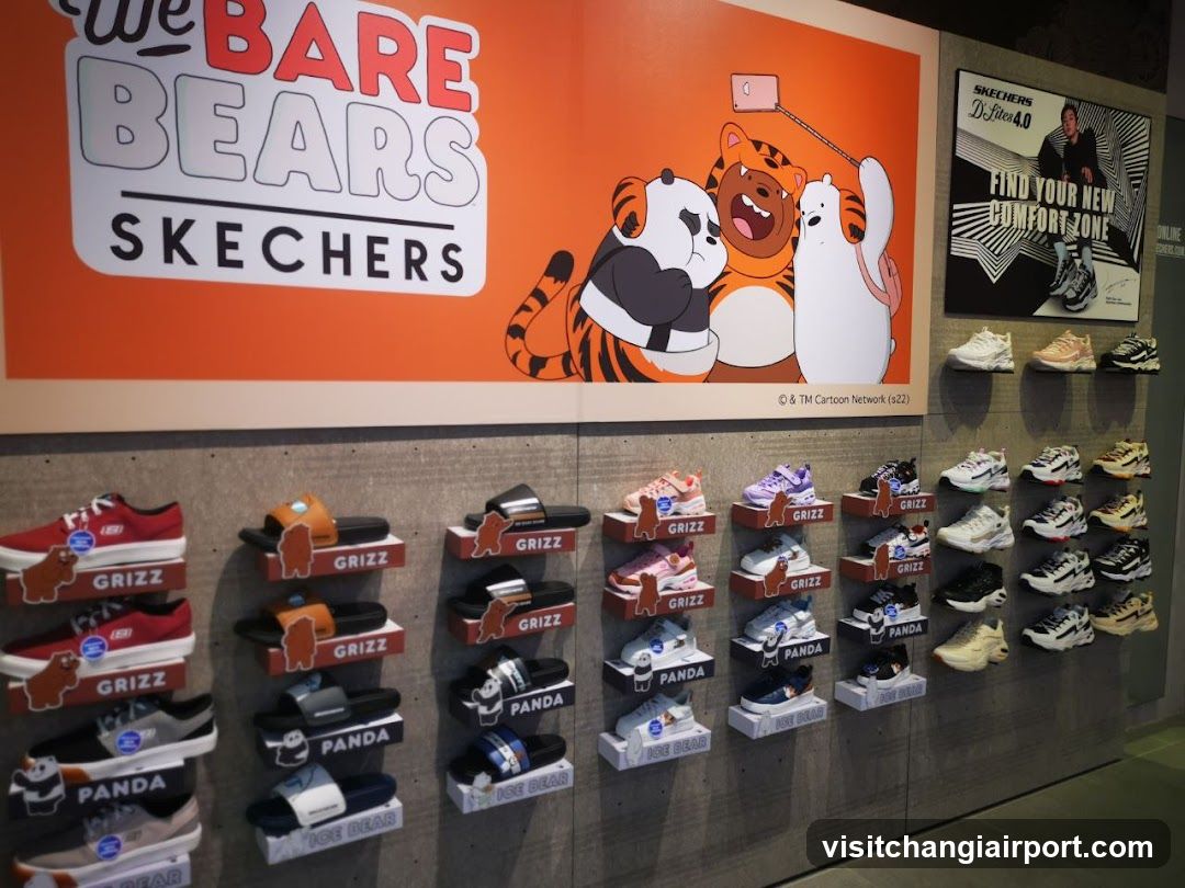 Skechers Store Interior Display