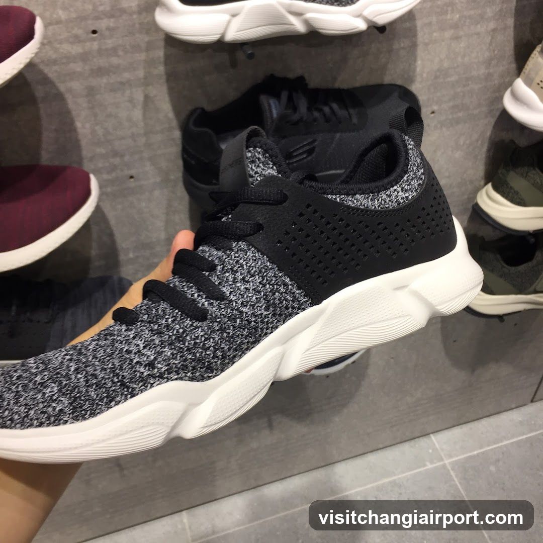 Shoe Display in Store
