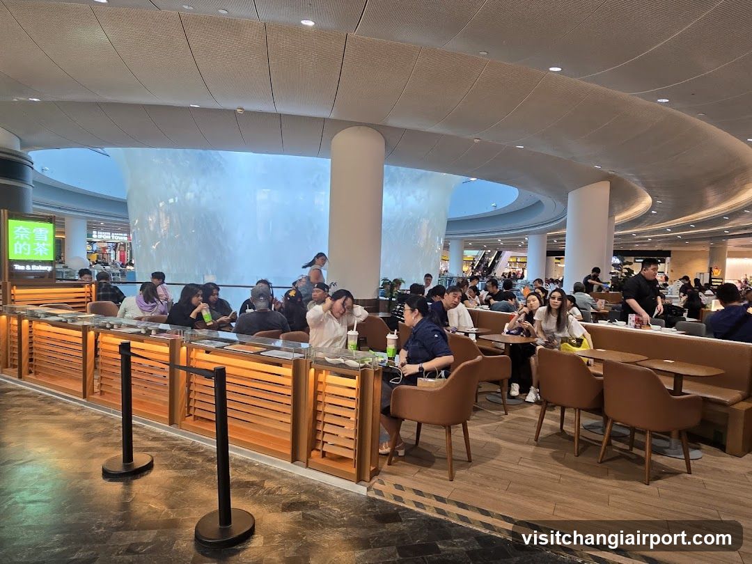 Mall Food Court Interior