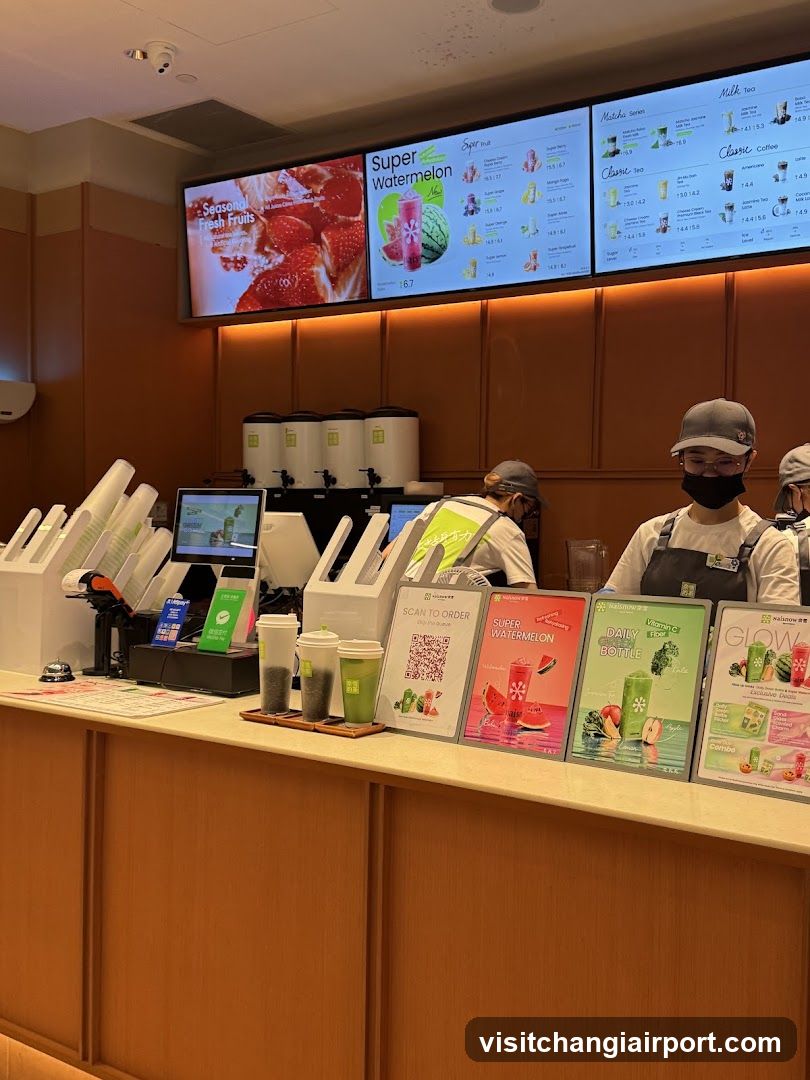 Boba Tea Shop Interior