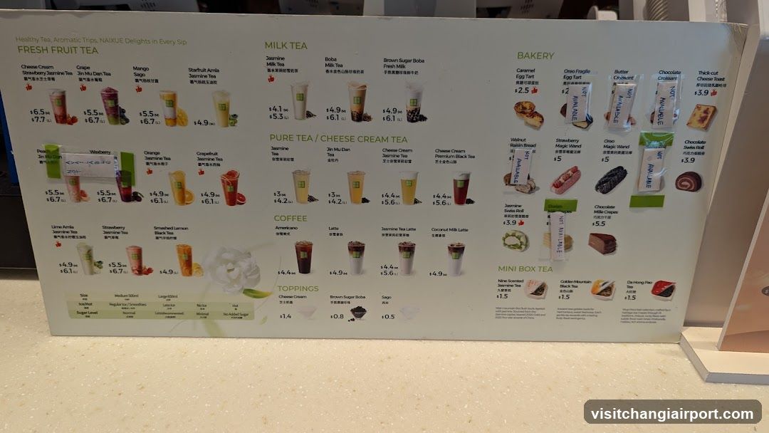 NANJUE Menu Board