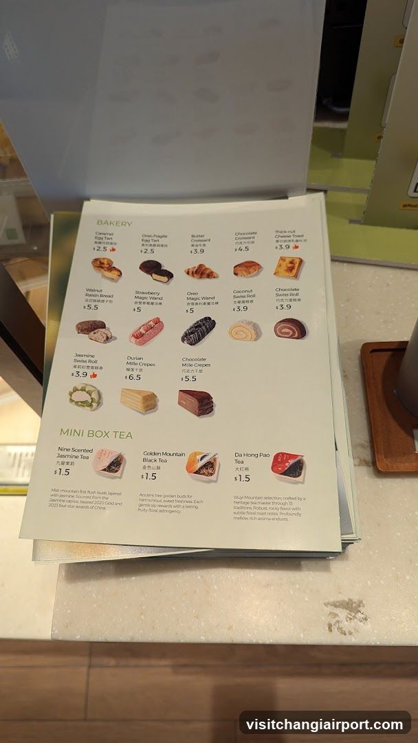 Bakery Menu Page