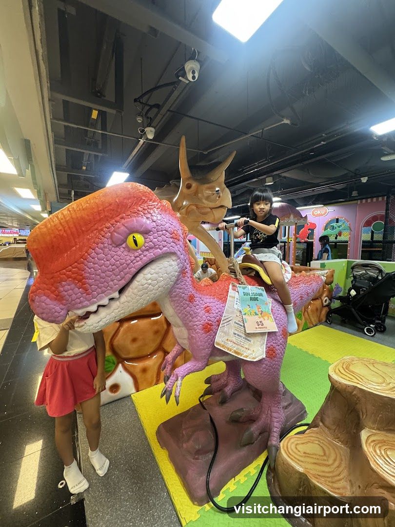 Dinosaur Ride at Indoor Play Area