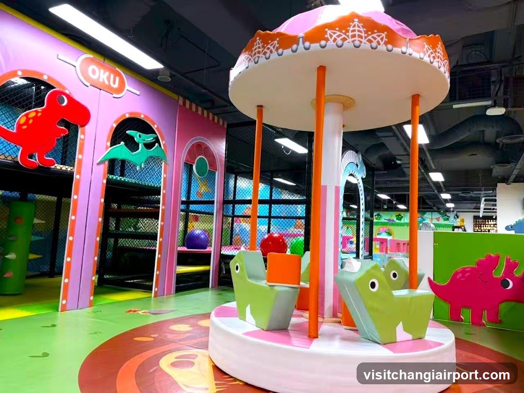 Indoor Play Area with Carousel