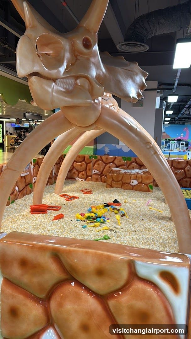 Dinosaur Skeleton Play Area