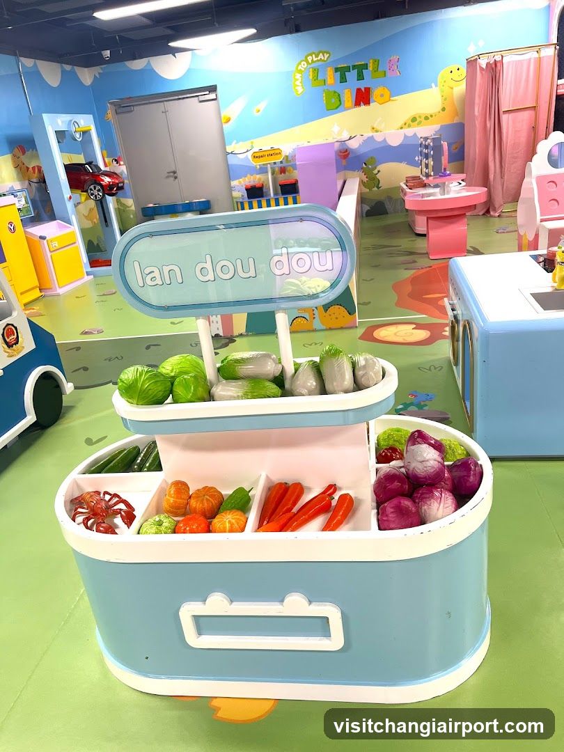 Play Food Market Display