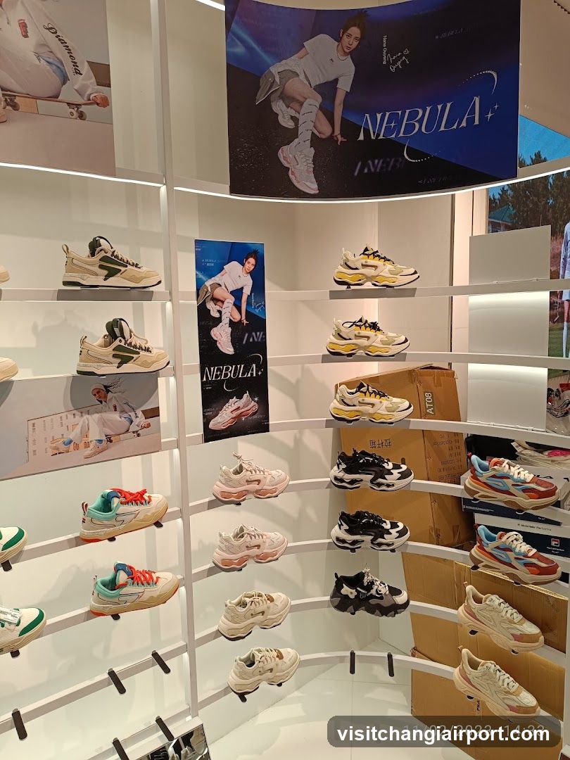 Nebula Sneaker Display