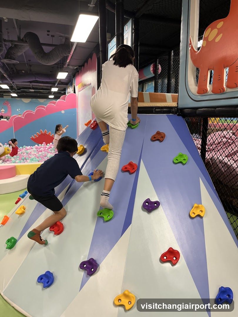 Indoor Play Area Climbing Wall