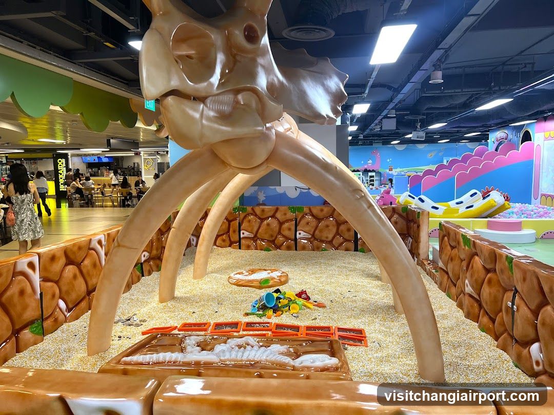 Play Area with Skeleton Structure