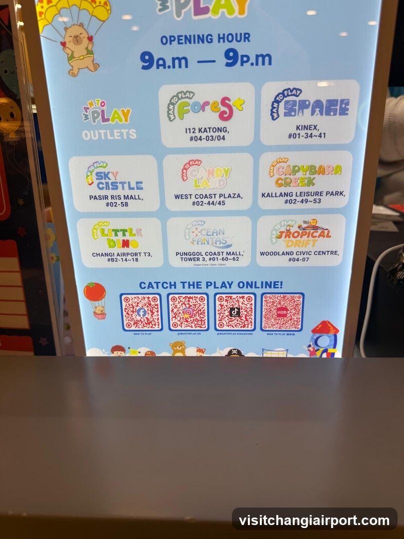 Catch the Play Outlets Signage