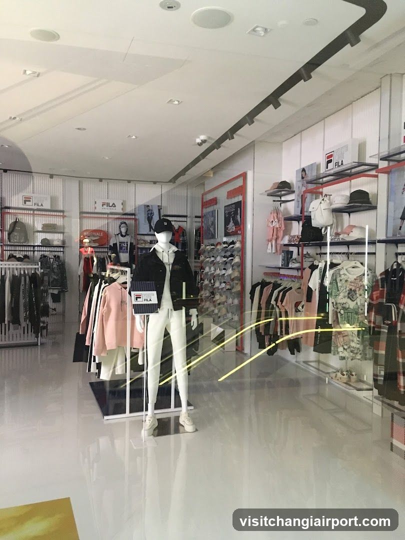 FILA Store Interior
