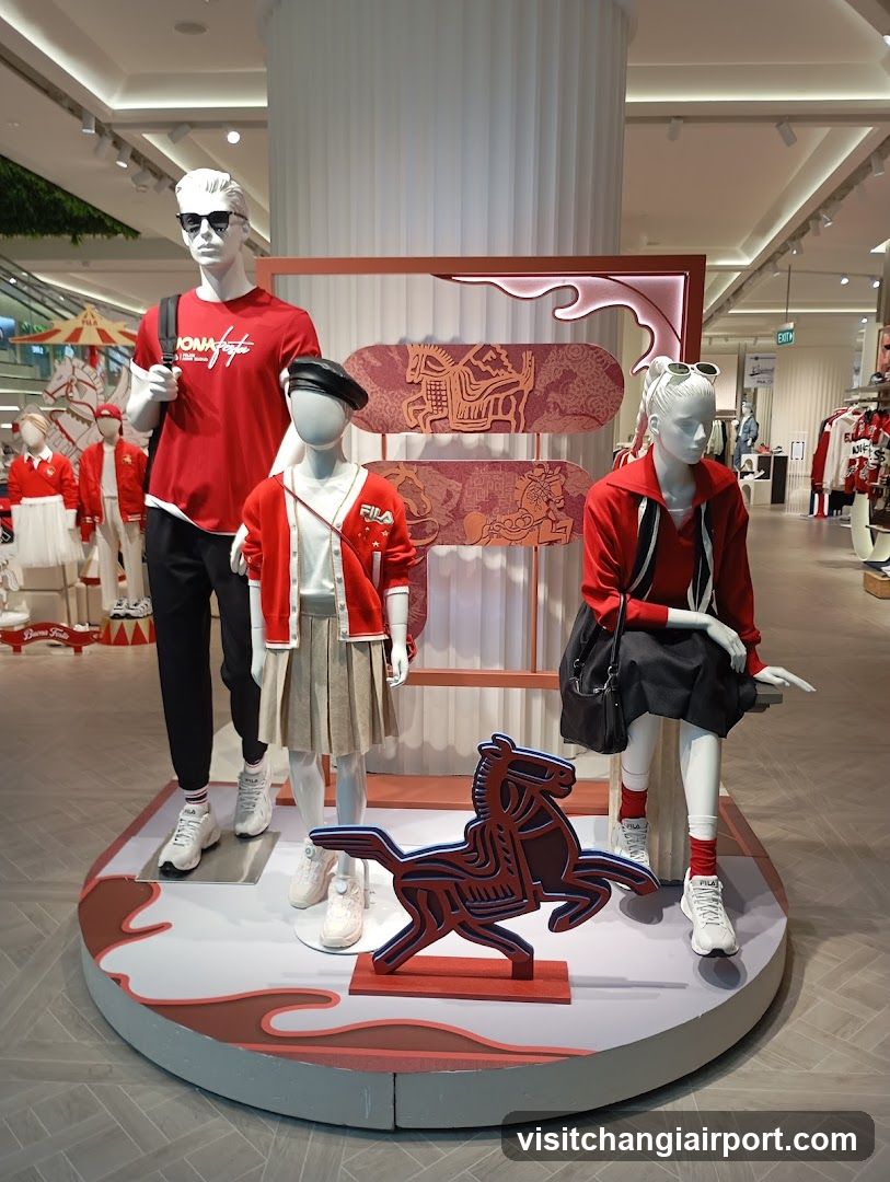 Fashion Display in Store Interior