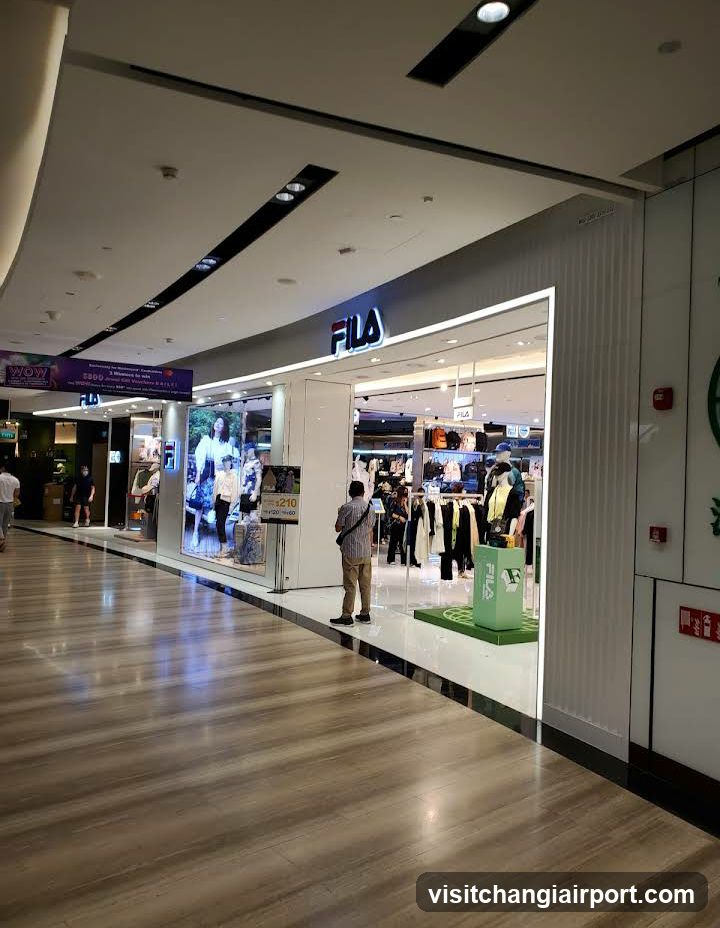 FILA Store Entrance