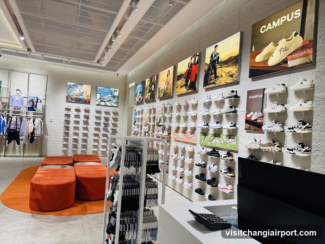 Fila Shoe Store Interior