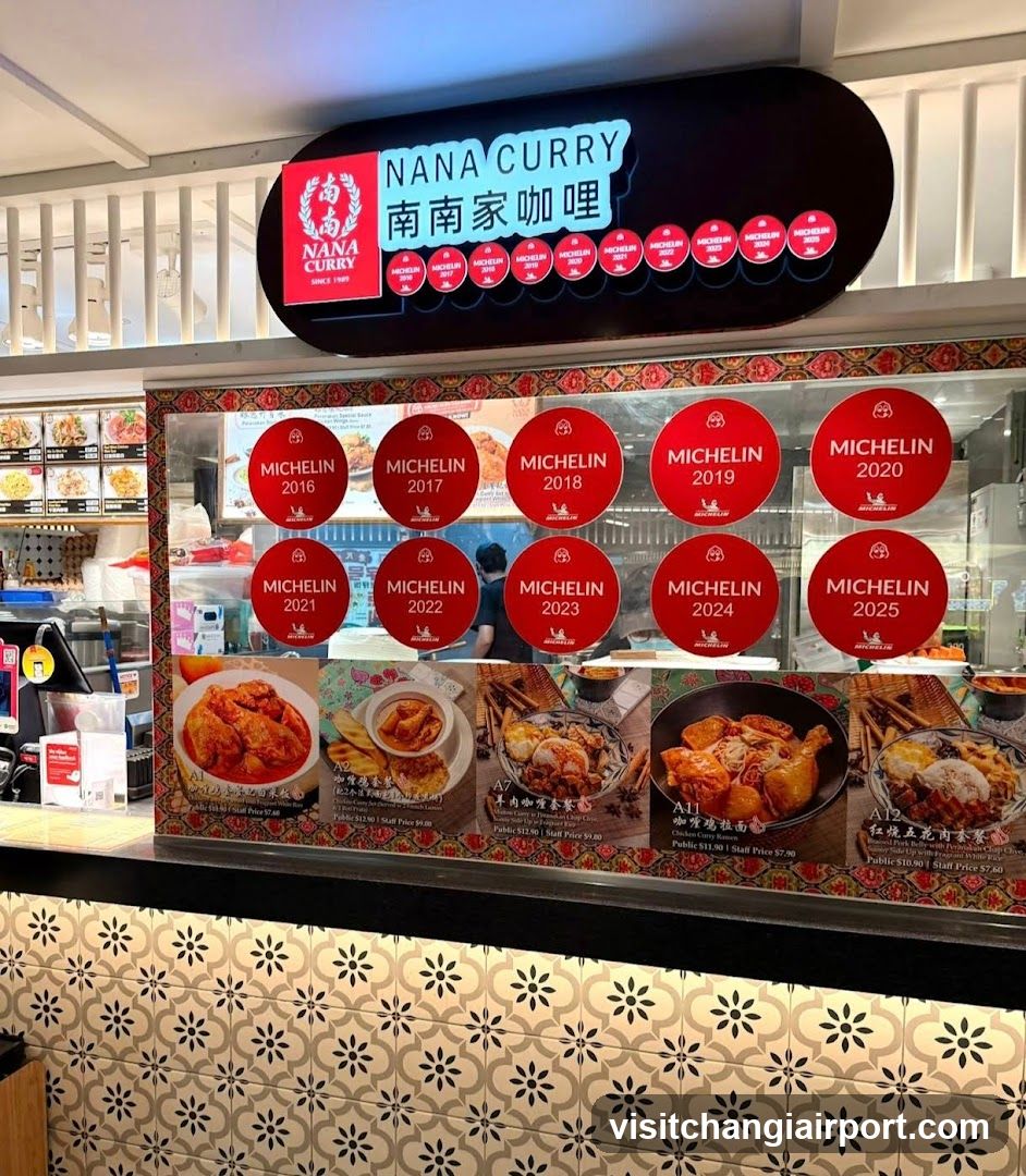 Nana Curry Shop Interior Display