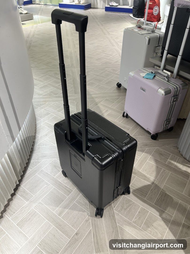 Luggage Display in Store