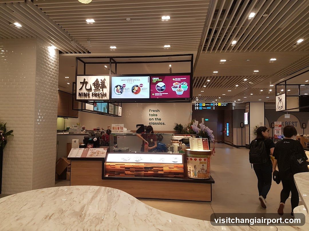 Nine Fresh Food Court Interior