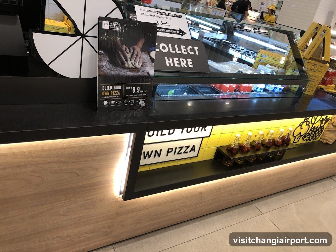 Pizza Counter Display