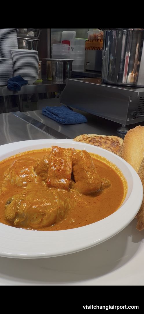 Curry Dish with Bread
