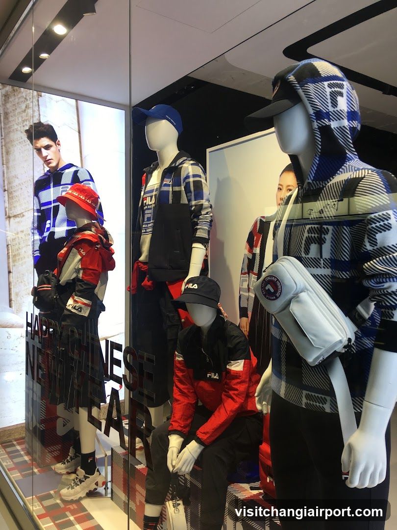 Fila Storefront Display