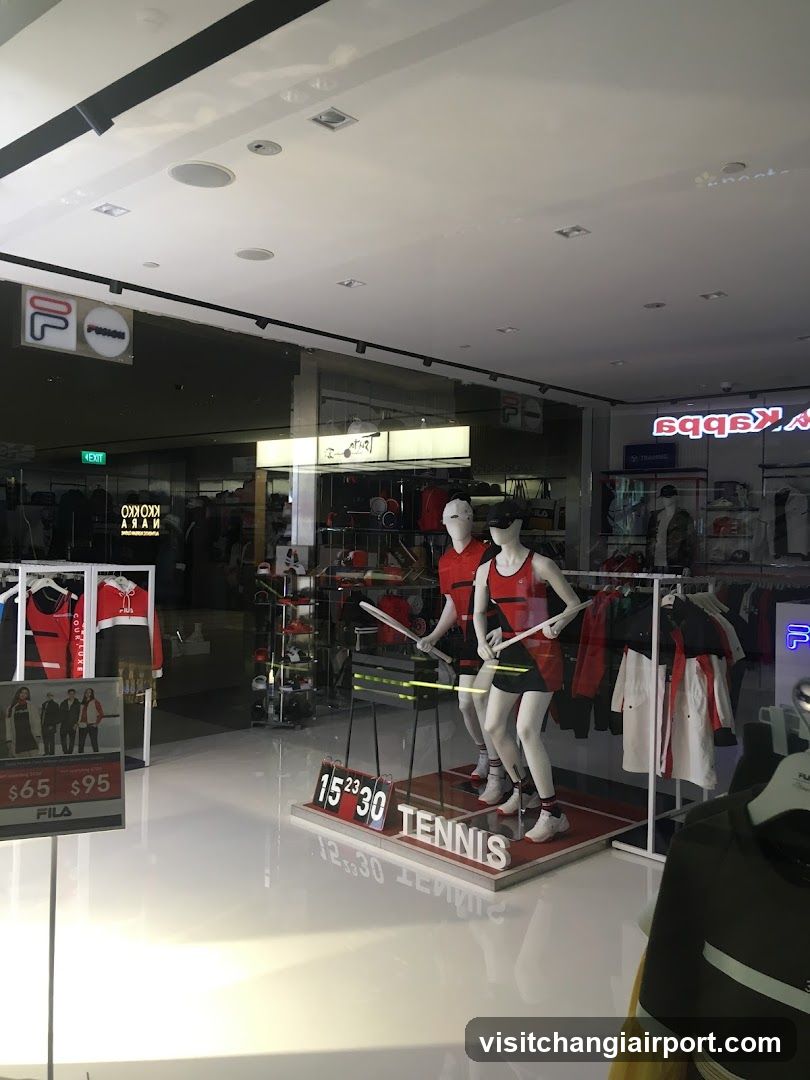 Tennis Mannequin Display