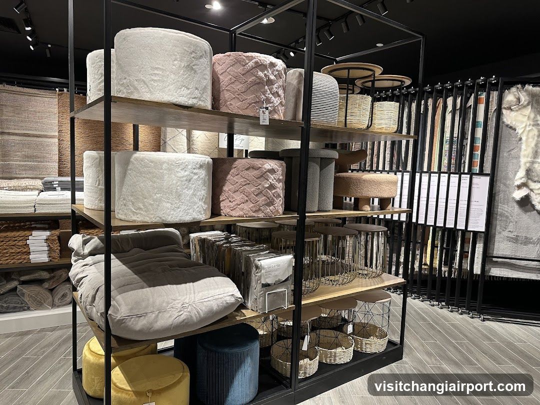 Home Textile Store Interior