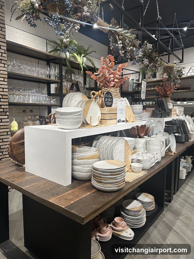 Home Goods Store Interior Display