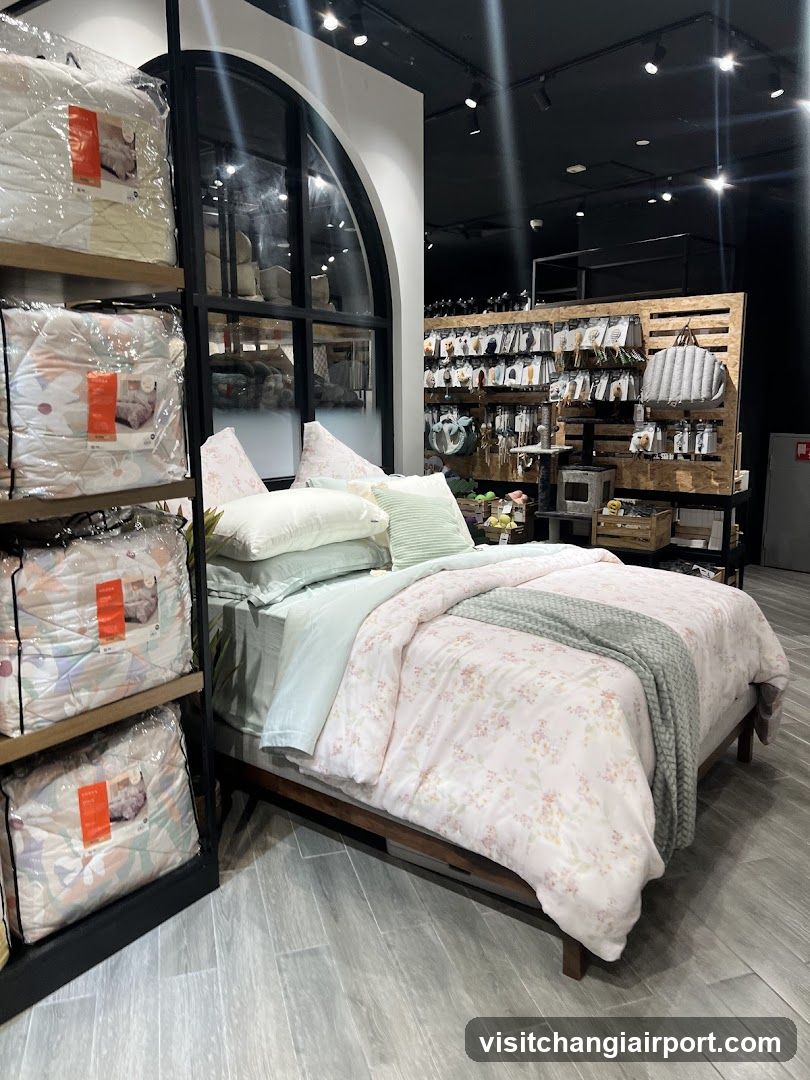 Bedding Store Interior Display