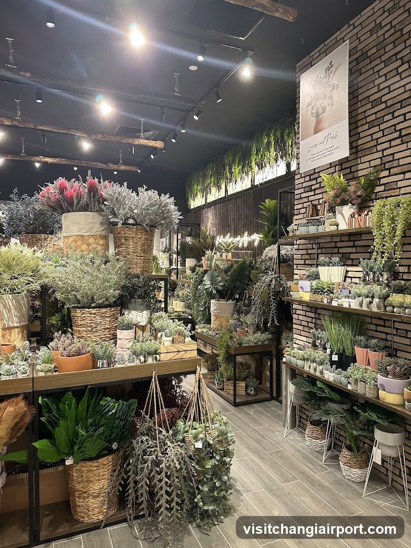 Indoor Plant Shop Interior