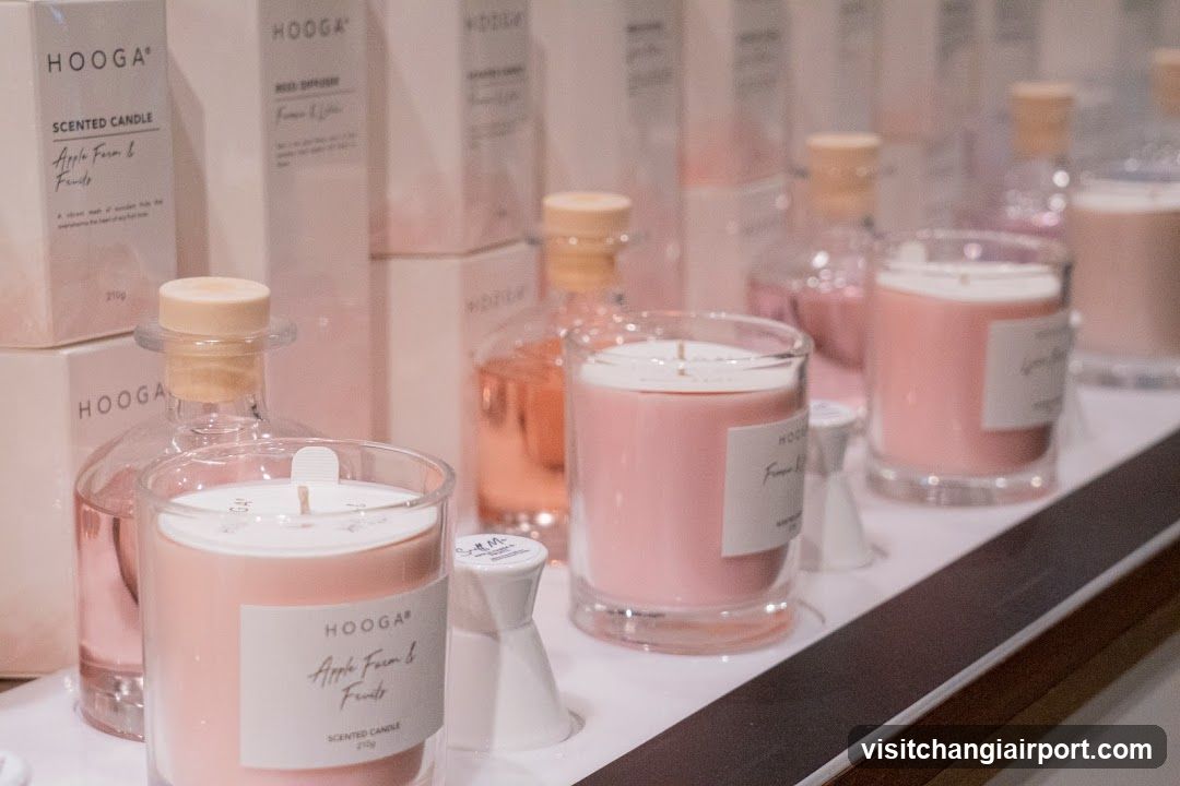 HOOGA Scented Candles Display