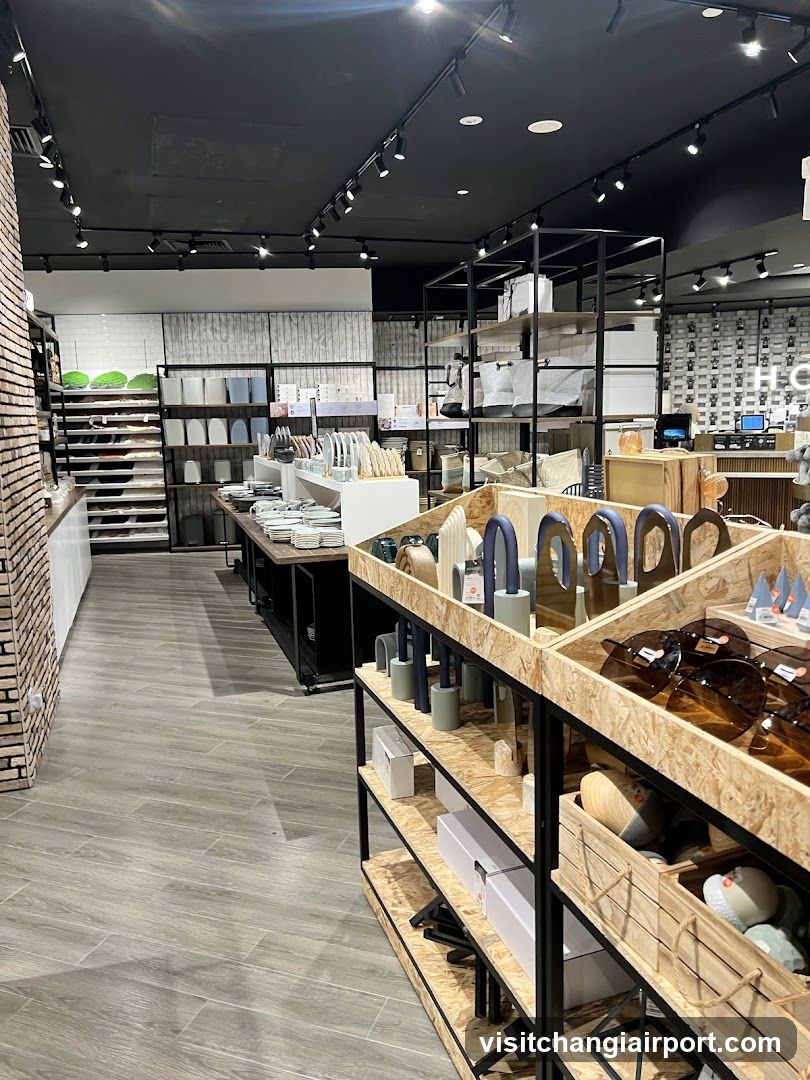 Interior of a Home Goods Store