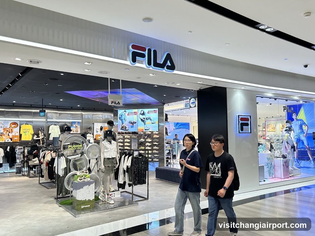 FILA Storefront in Shopping Mall
