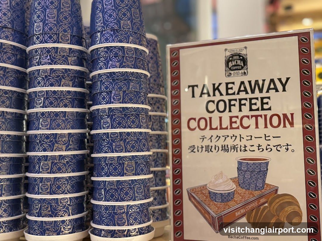 Bacha Coffee Takeaway Collection Display