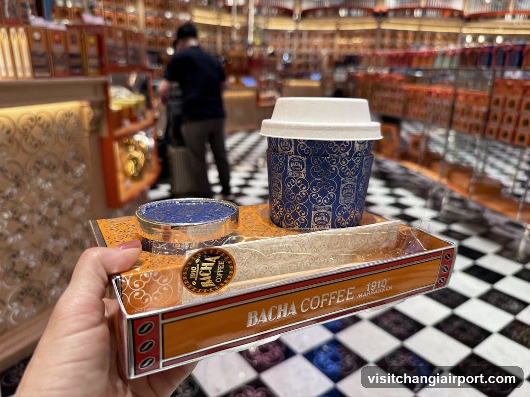 Bacha Coffee Product Display