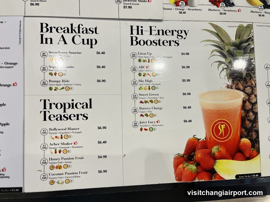 Smoothie Menu Board