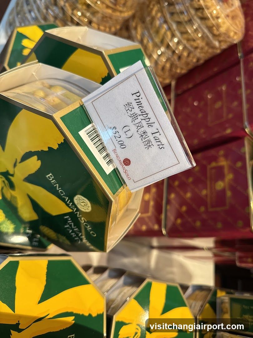 Pineapple Tart Display