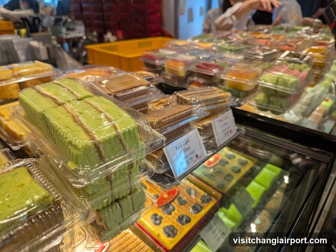 Assorted Cakes and Pastries Display