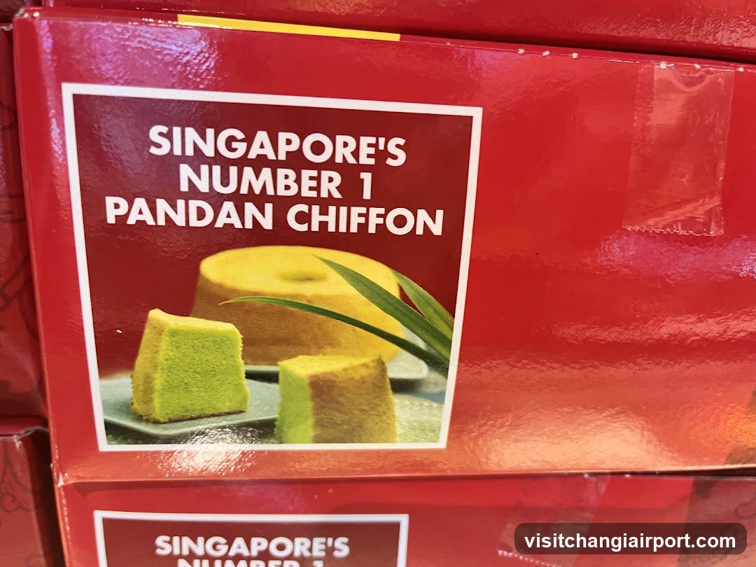 Singapore's Number 1 Pandan Chiffon Box