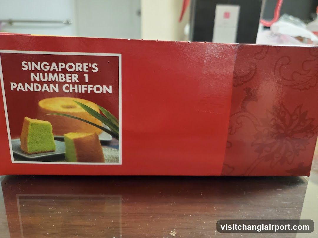 Singapore's Number 1 Pandan Chiffon Box