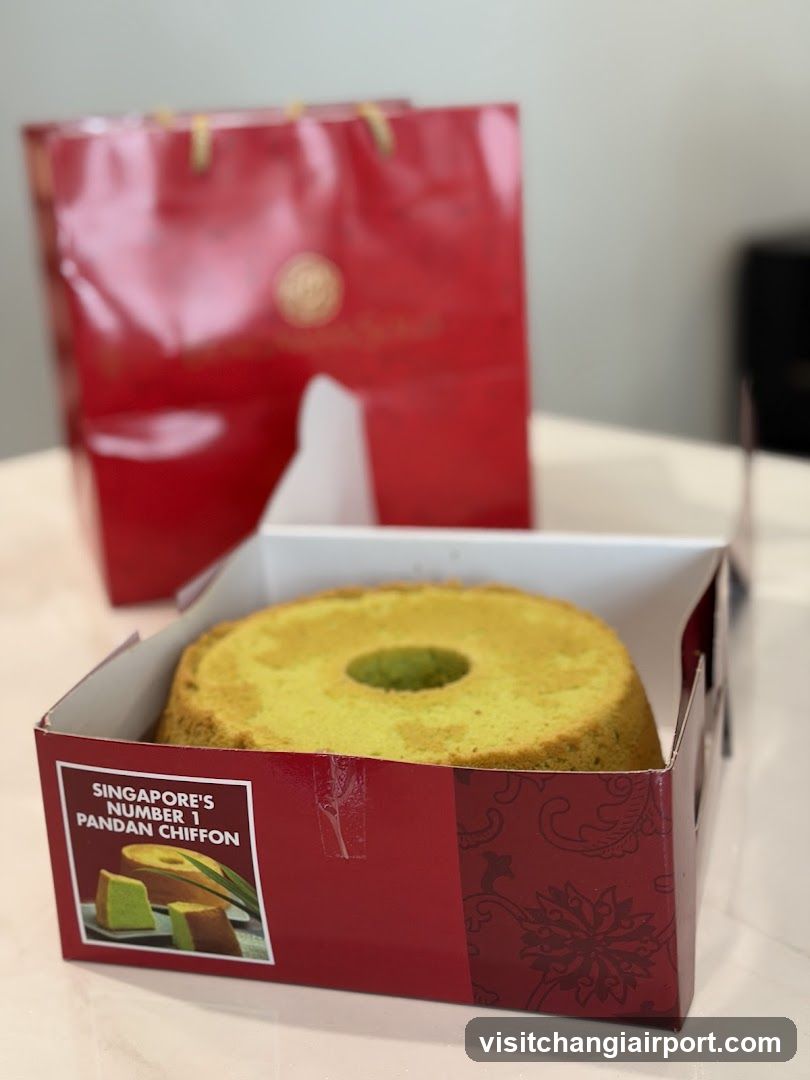 Pandan Chiffon Cake