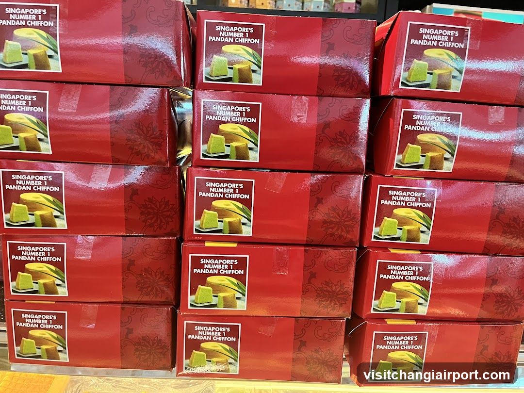 Singapore's Number 1 Pandan Chiffon Boxes