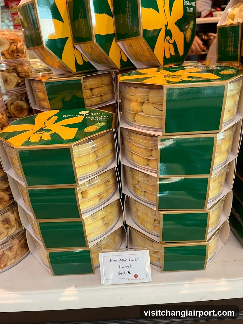 Pineapple Tarts Display