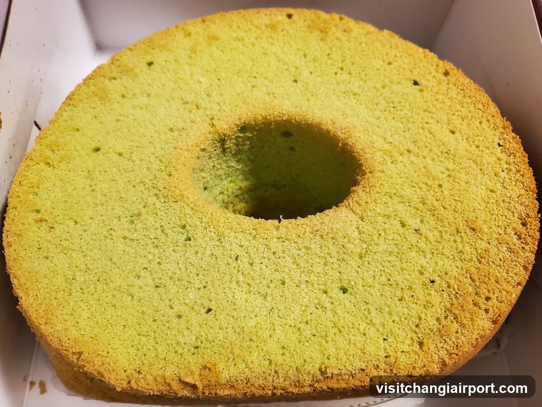 Green Sponge Cake
