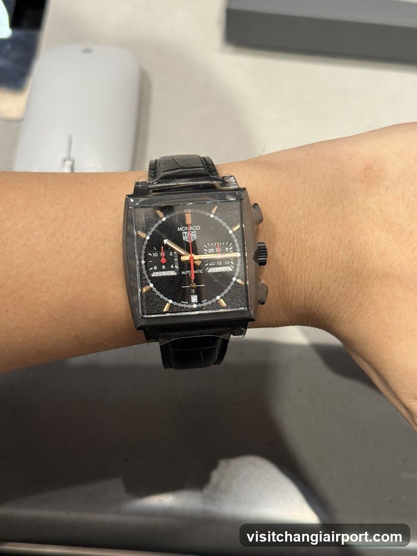 Wristwatch on Arm